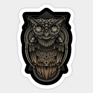 The Owl Sticker